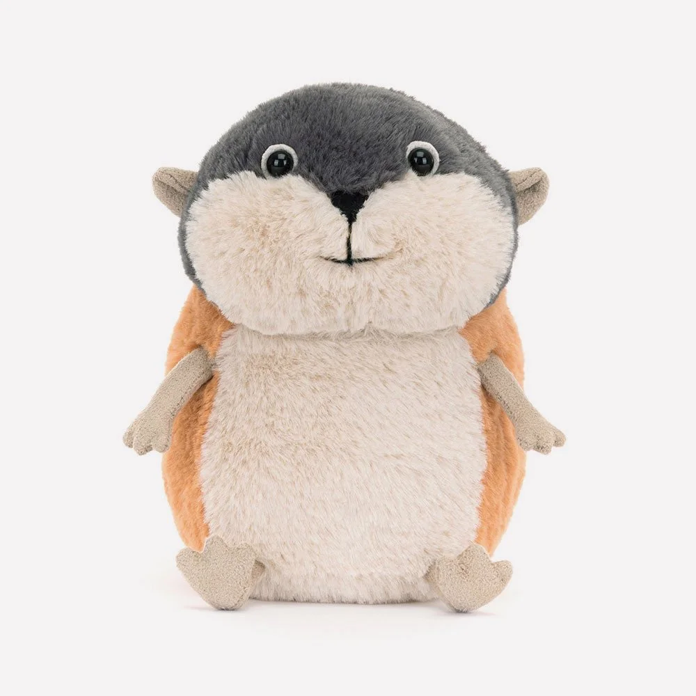 Lambeth Lemming by Jellycat, Front View.