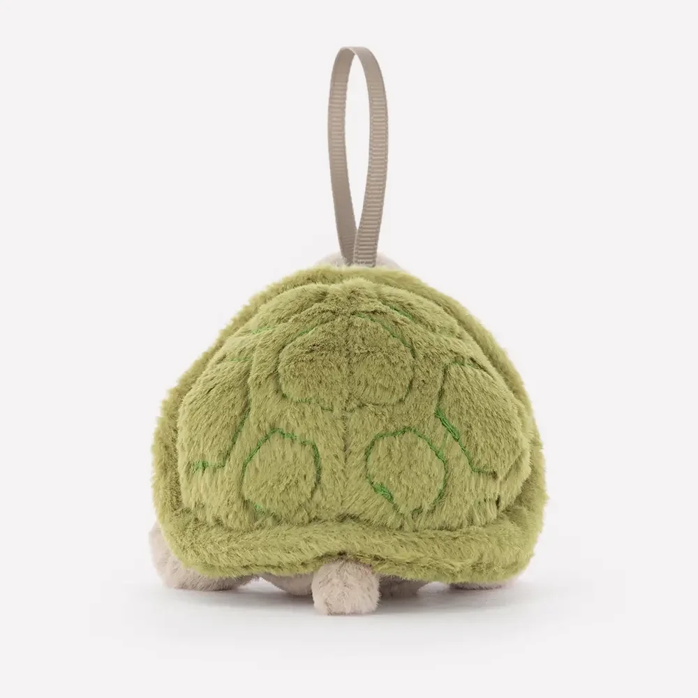 Timmy Turtle Decoration by Jellycat, Back View.