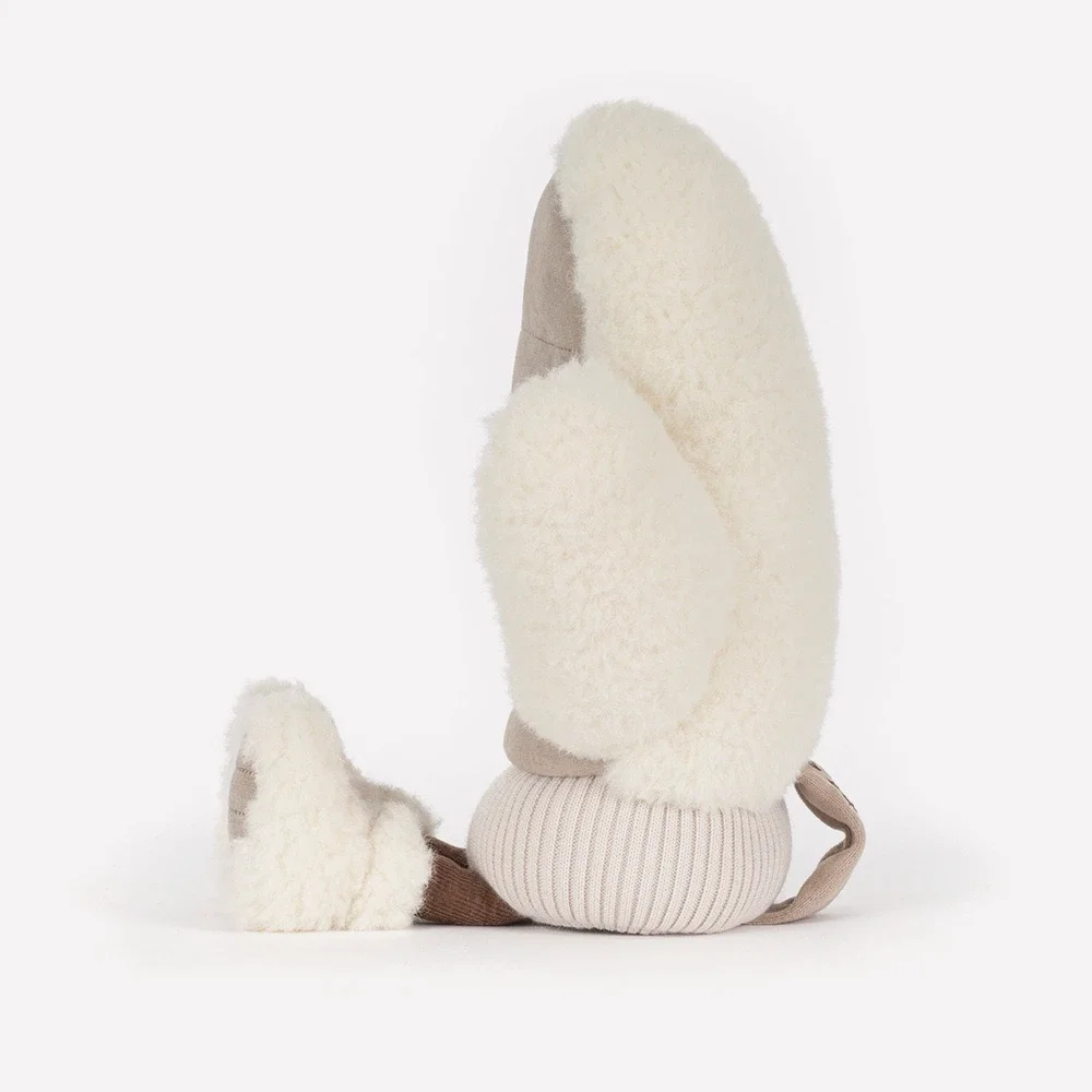 Amuseables Fitswell Mitten by Jellycat, Side View.