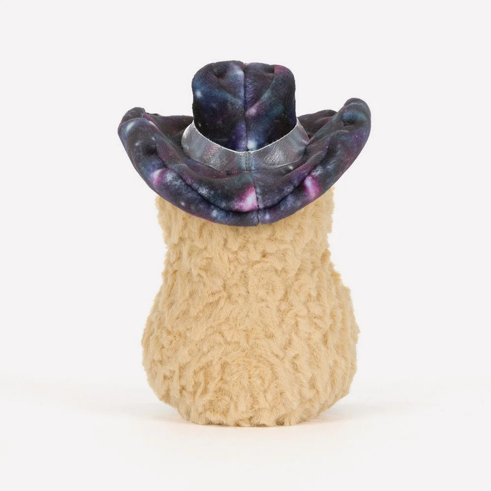 Amuseables Peanut Space Rodeo Outfit by Jellycat, Back View.