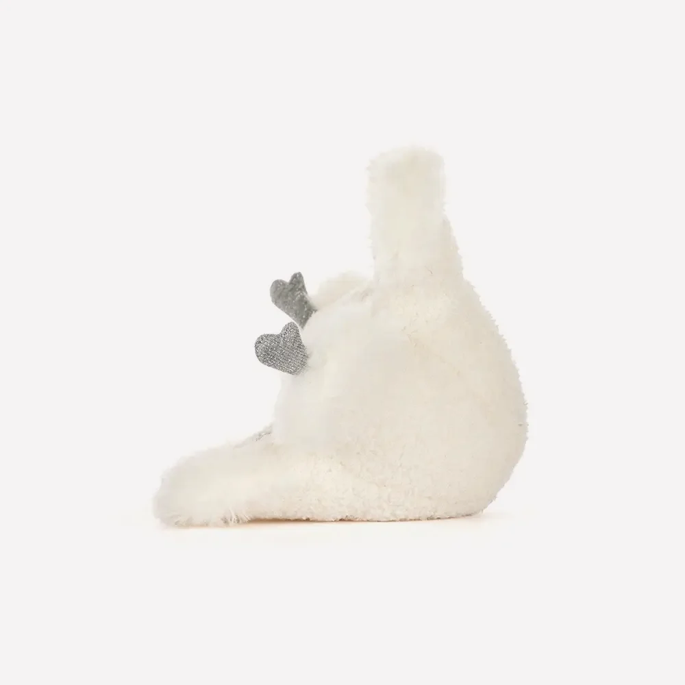 Amuseables Snowflake by Jellycat, Side View.