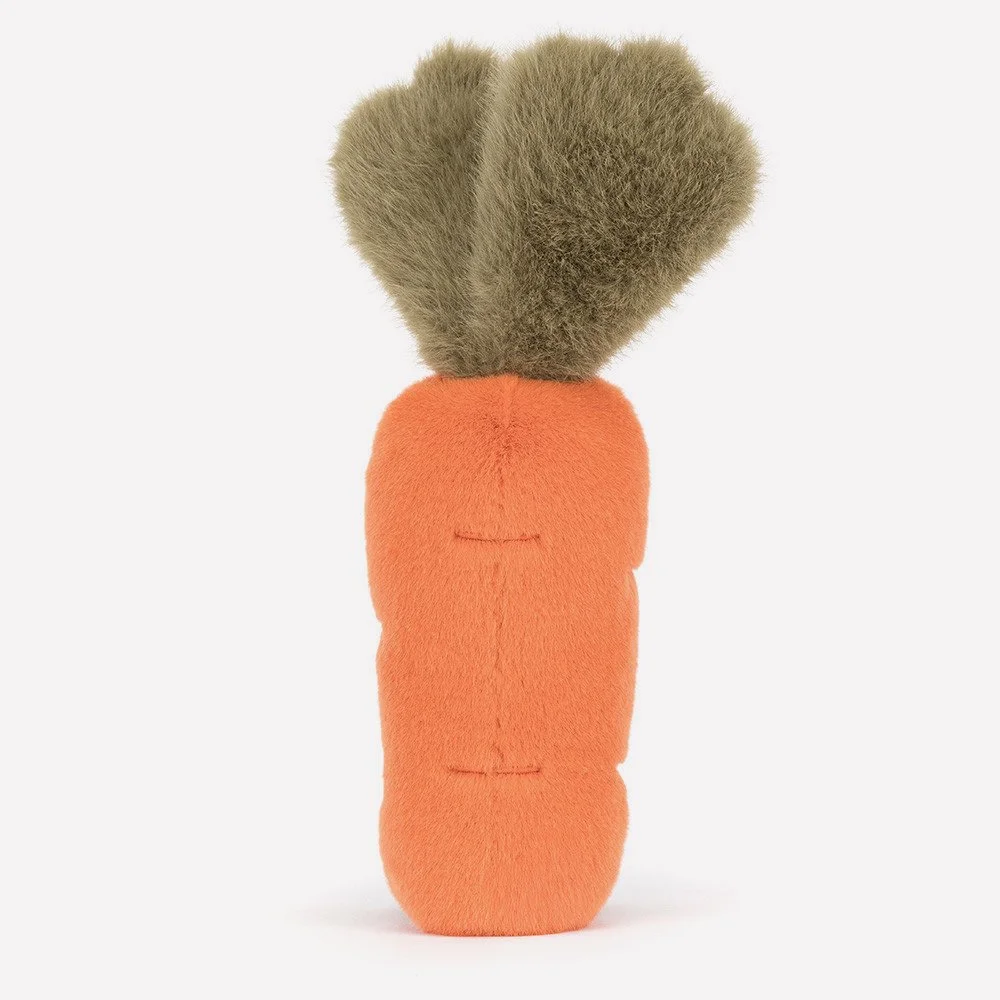Amuseables Carrot by Jellycat, Back View.