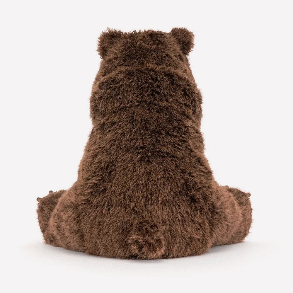 Bizzlestomp Bear by Jellycat, Back View.