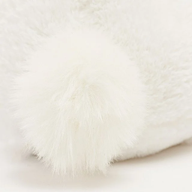 Bashful Luxe Bunny Luna by Jellycat - Huge, Detail View.