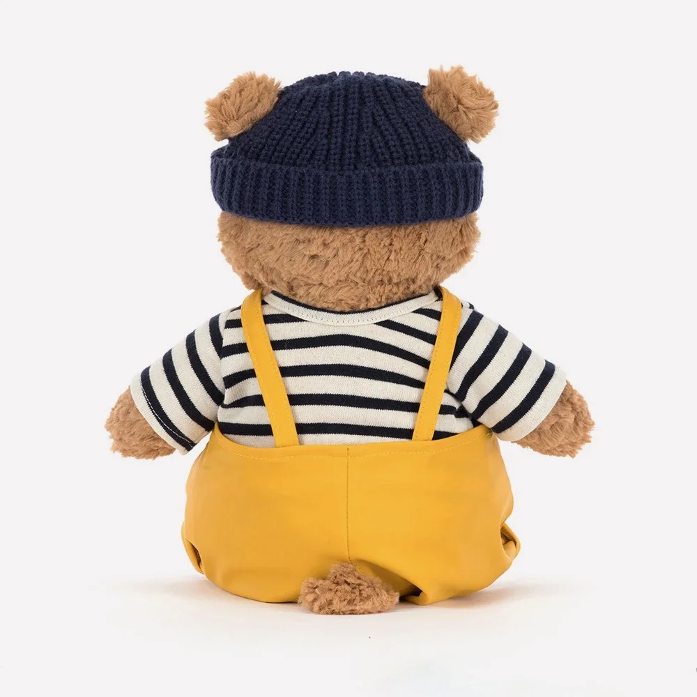 Bartholomew Bear Seafarer Outfit by Jellycat, Back View.