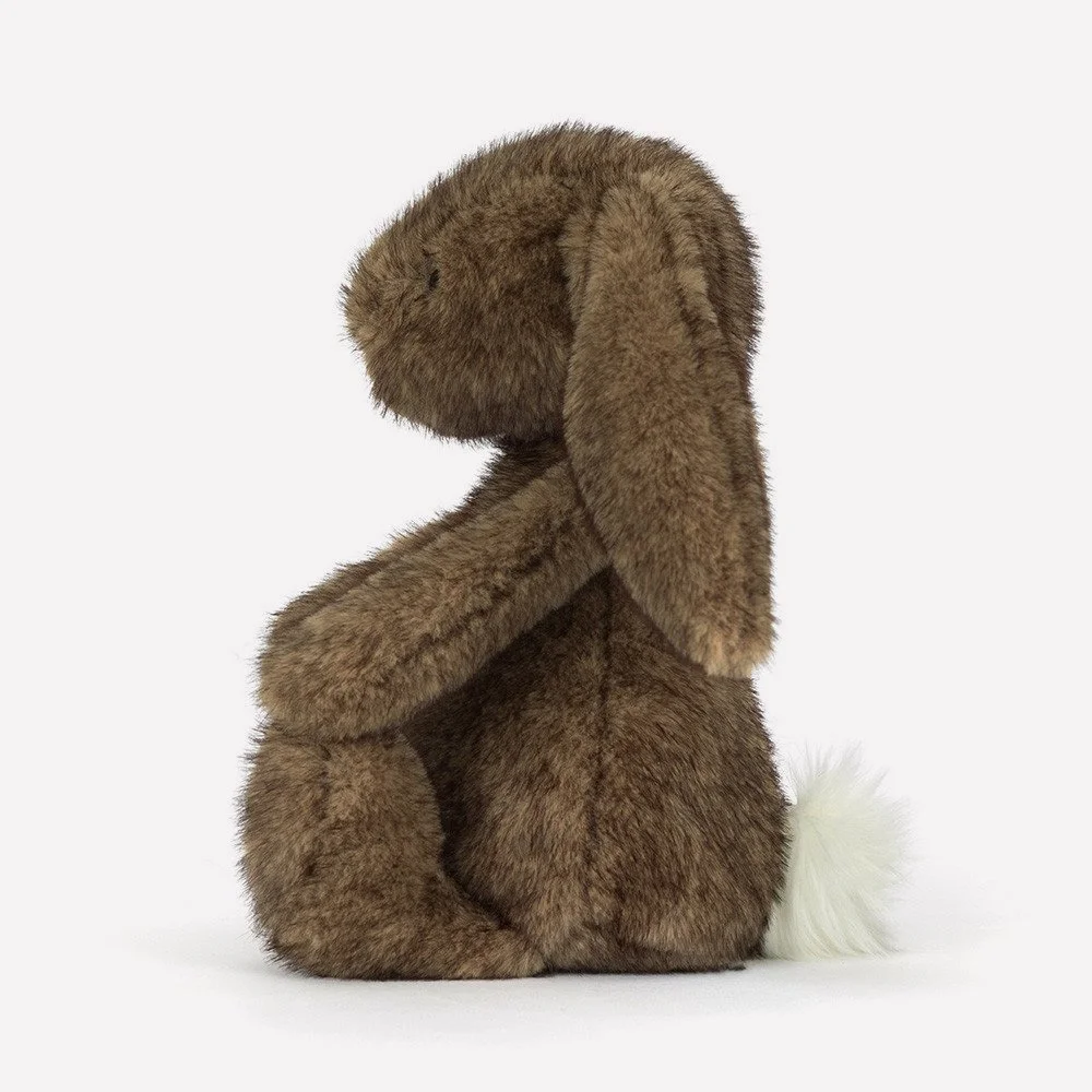 Hoppleston Luxe Bunny by Jellycat, Side View.
