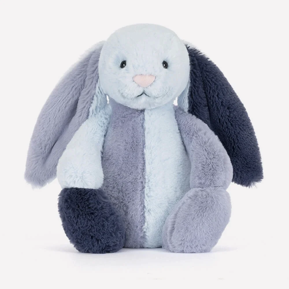 Puddlesea Bunny by Jellycat, Front View.
