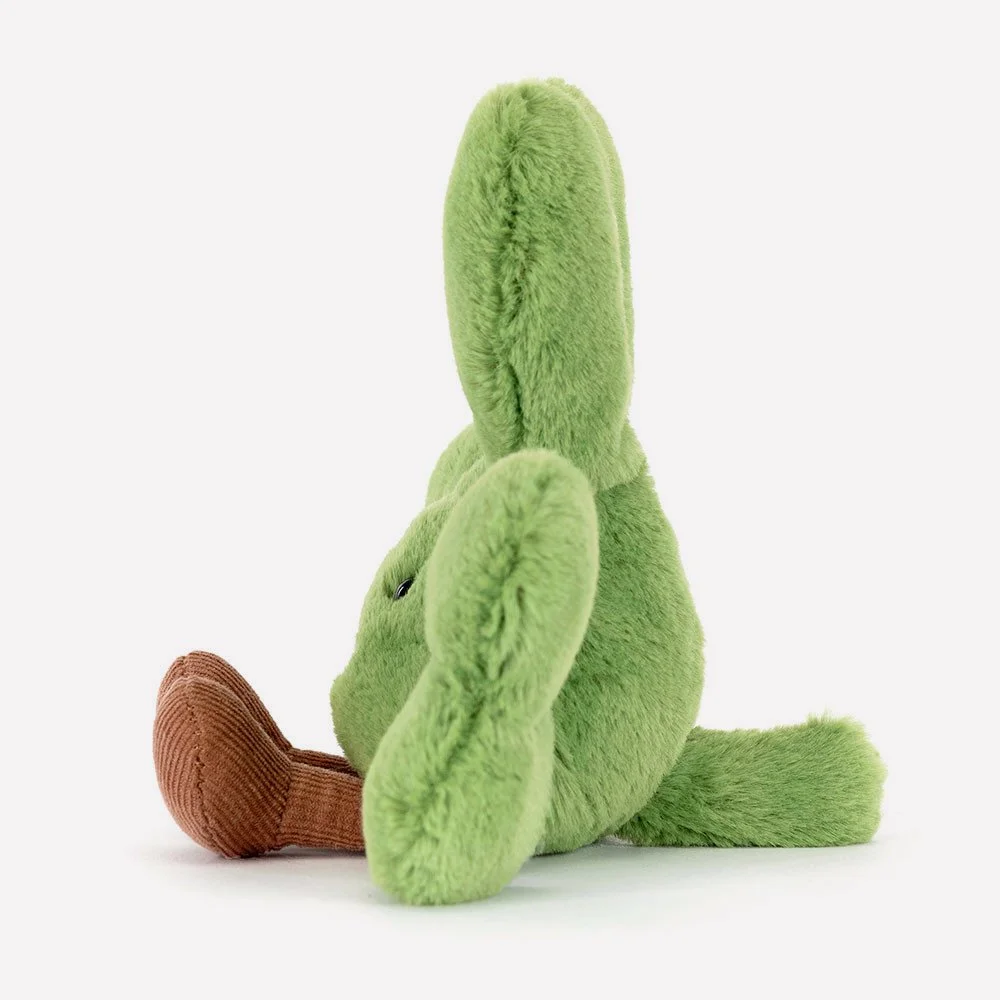 Amuseables Siofra Shamrock by Jellycat, Side View.