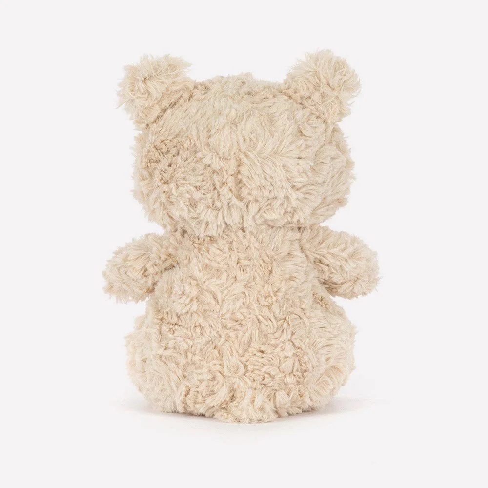 Bartholomew Bear Junior by Jellycat, Back View.