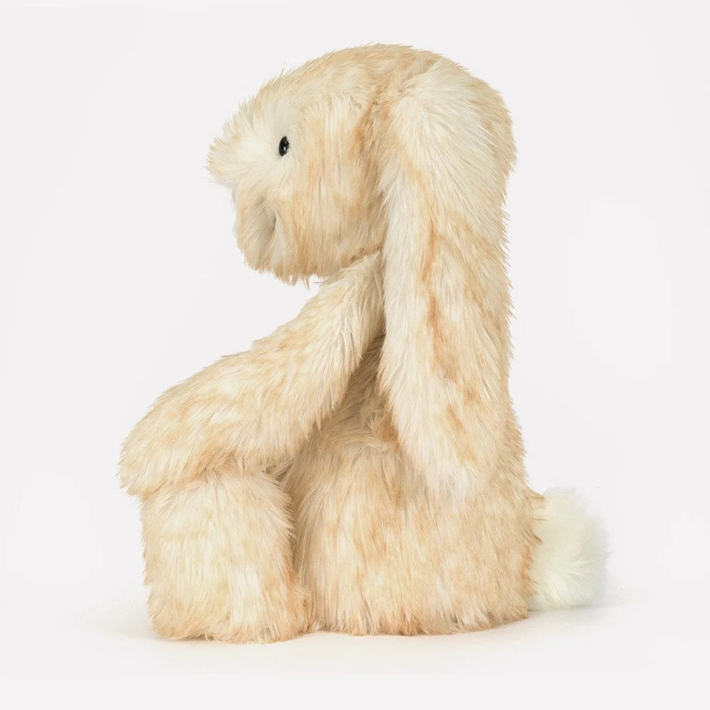 Springlowe Luxe Bunny by Jellycat, Side View.