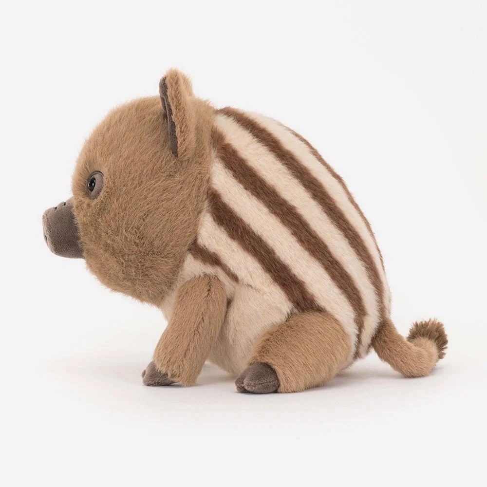 Swinley Boar by Jellycat, Side View.