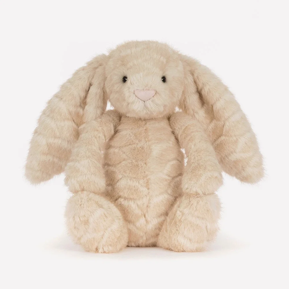 Franilla Luxe Bunny by Jellycat, Front View.