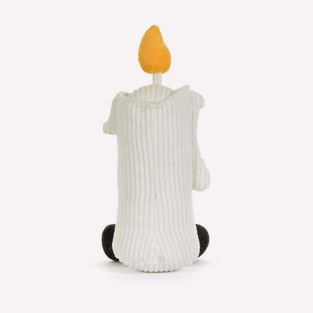 Amuseables Flickerty Candle by Jellycat, Back View.