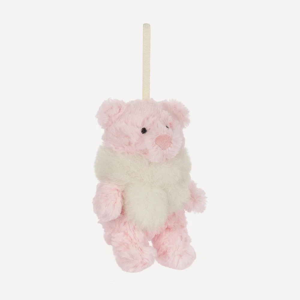 Jellycat Leola Bear Winter Warmer Decoration