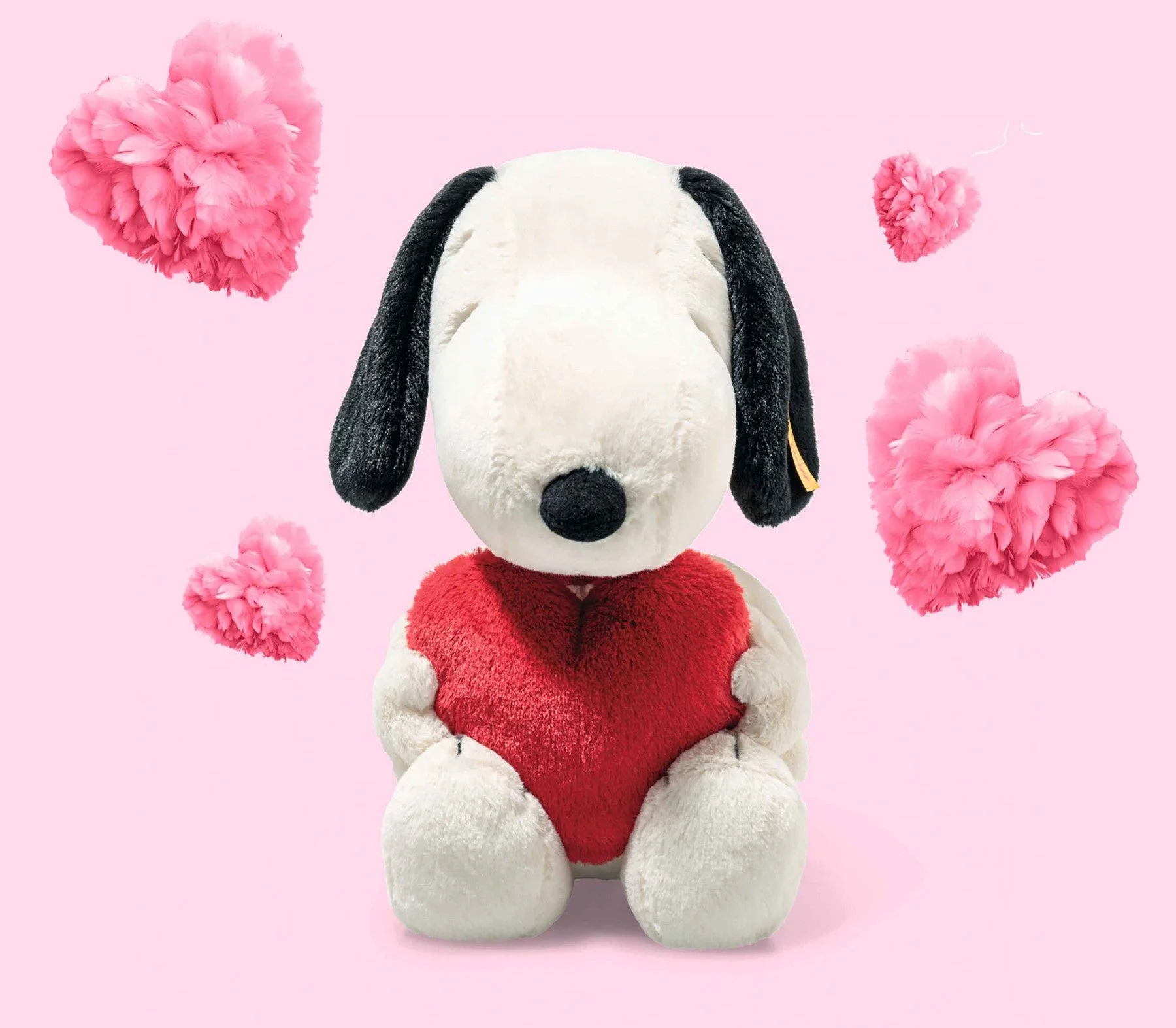 Steiff Snoopy Bear, for sale online & in-store at Attico, Bournemouth, Dorset.