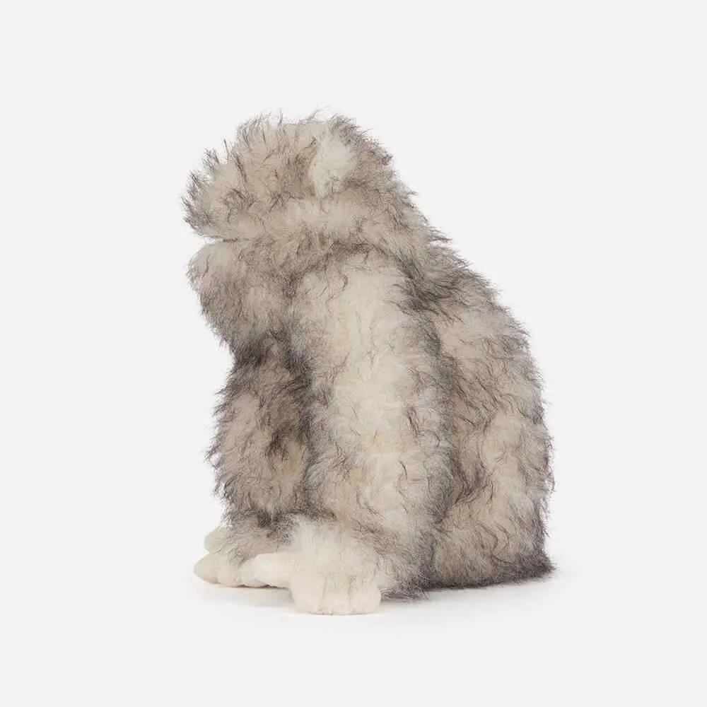 Bretti Yeti by Jellycat, Side View.