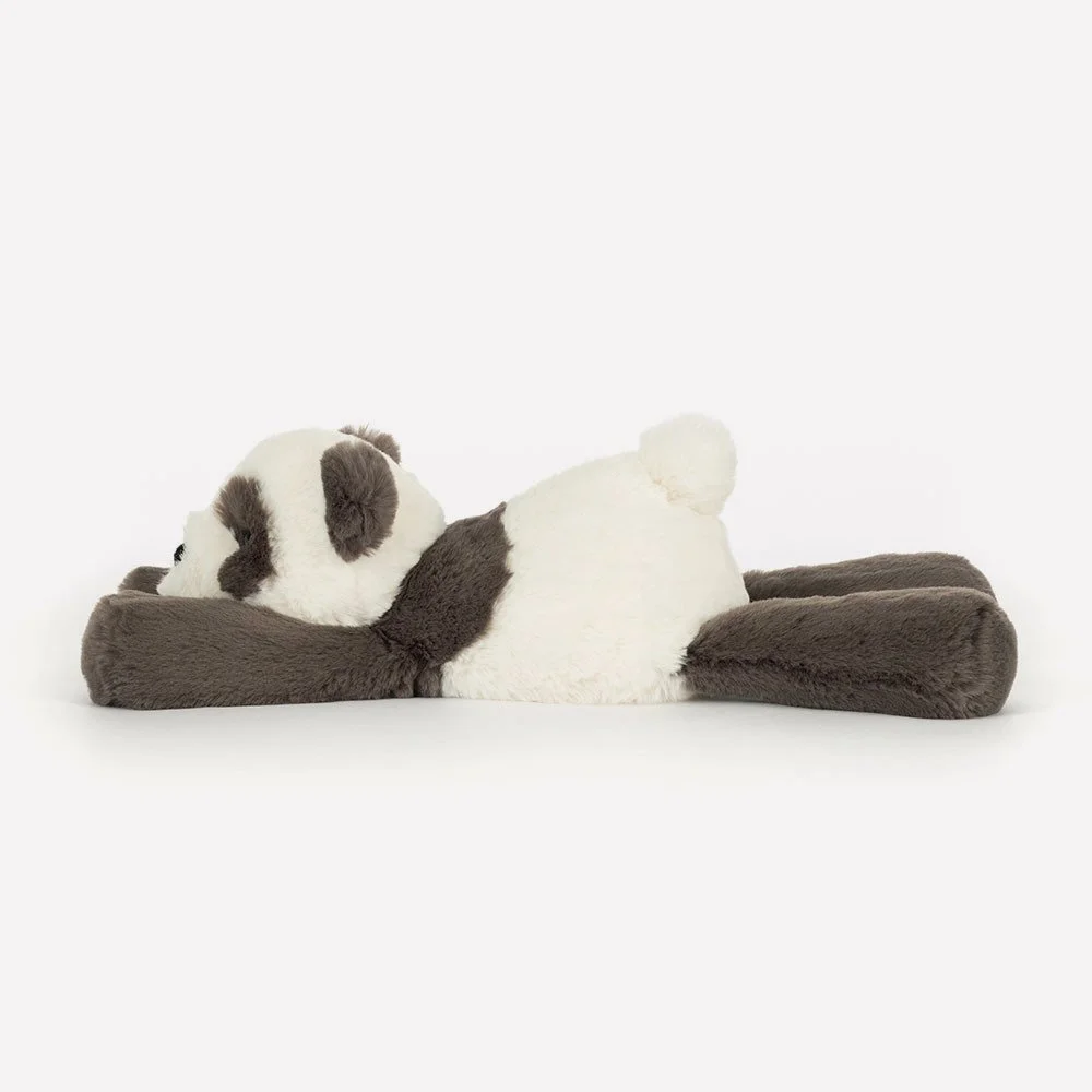 Smudge Panda by Jellycat, Side View.