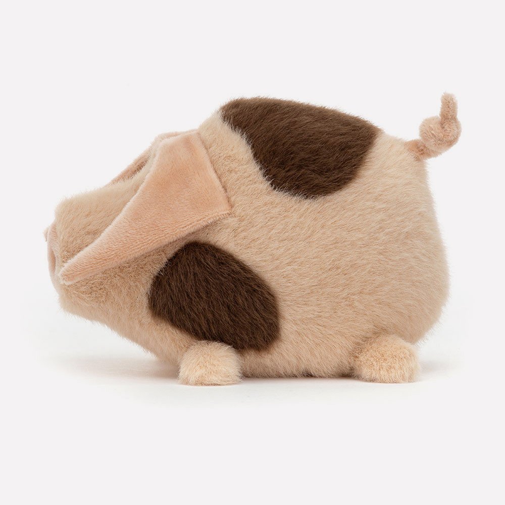 Higgledy Piggledy Old Spot by Jellycat, Side View.