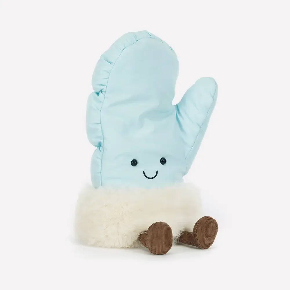 Amuseables Mitten by Jellycat, Front Side View.