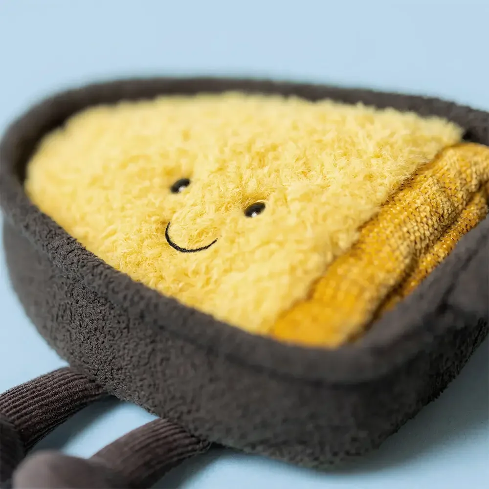 Amuseables Raclette by Jellycat, Top View.