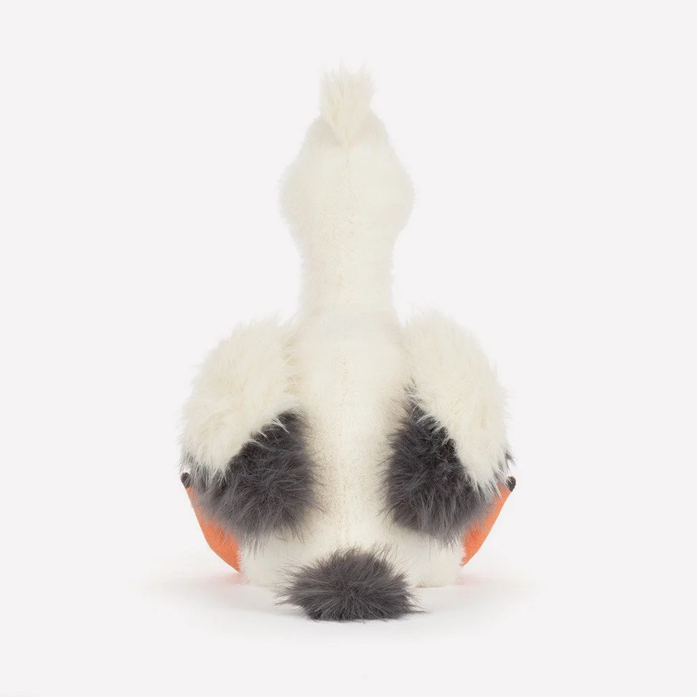 Keli Pelican by Jellycat, Back View.