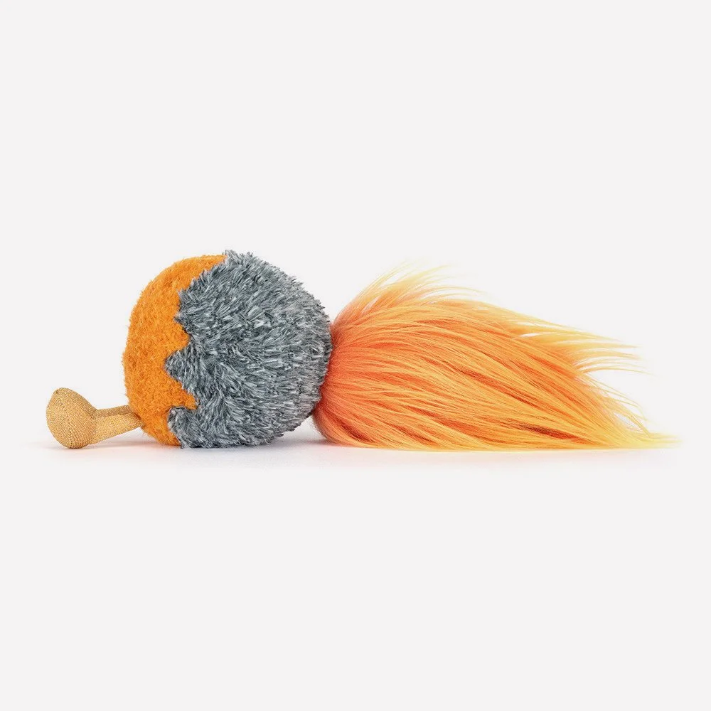 Amuseables Space Comet by Jellycat, Side View.
