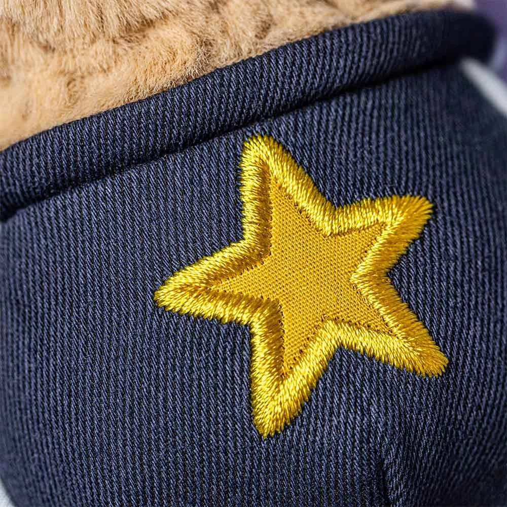 Amuseables Peanut Star Student Outfit by Jellycat, Detail View.