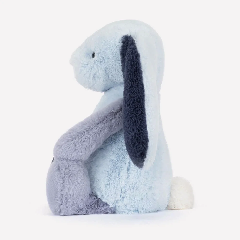 Puddlesea Bunny by Jellycat, Side View.