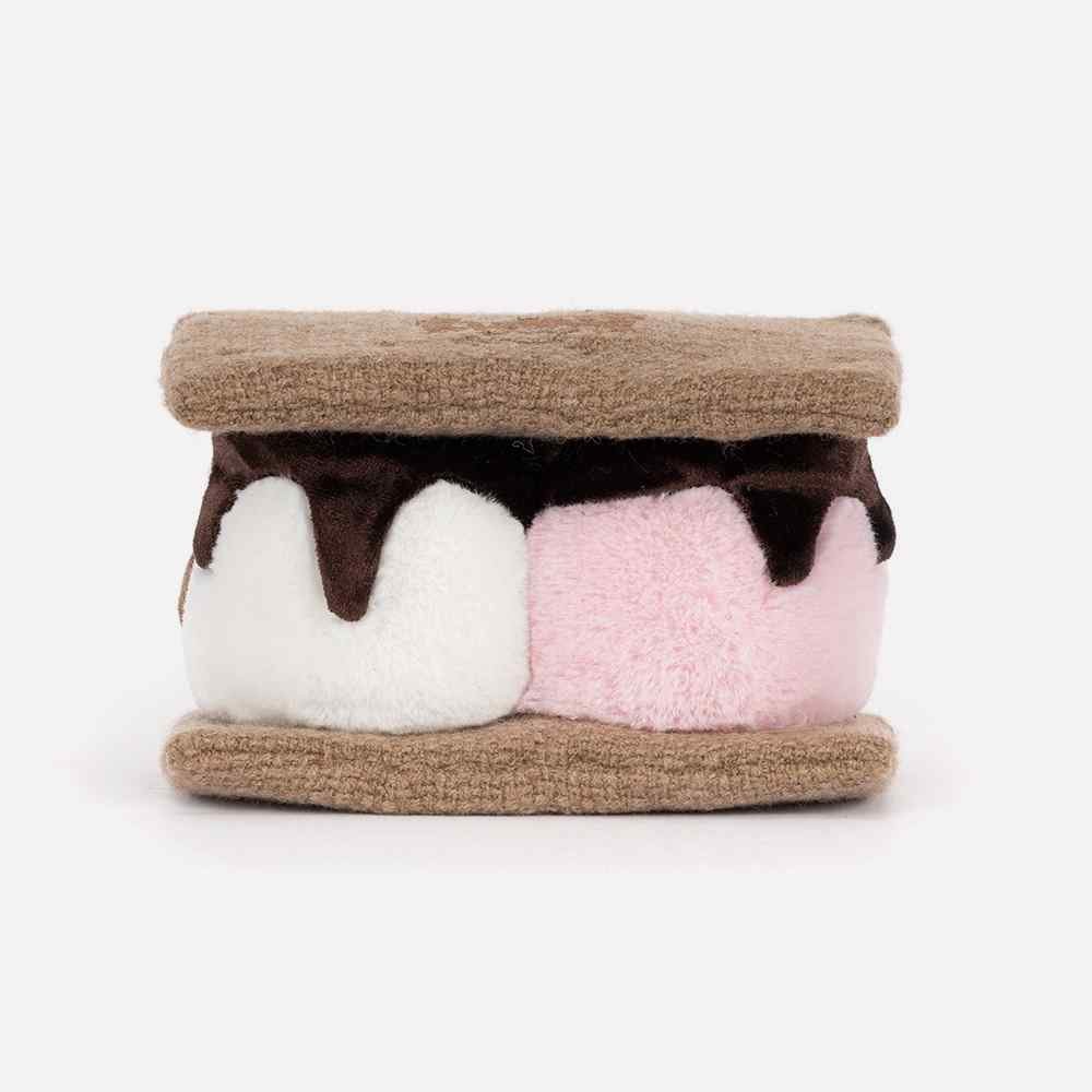 Amuseables S'mores by Jellycat, Back View.