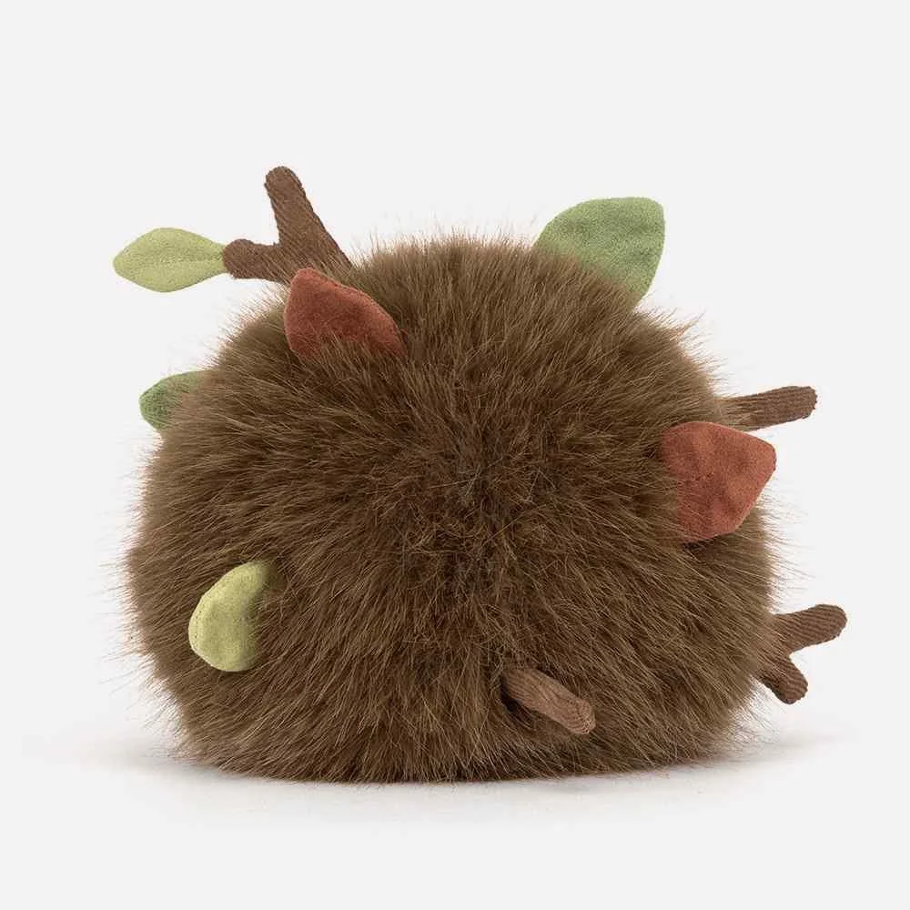 Amuseables Mulshi Woodland Floor by Jellycat, Back View.