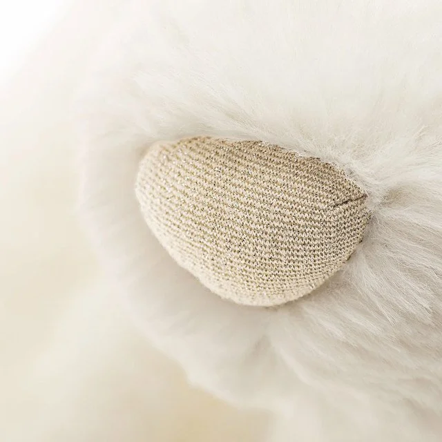 Bashful Luxe Bunny Luna by Jellycat - Huge, Detail View.