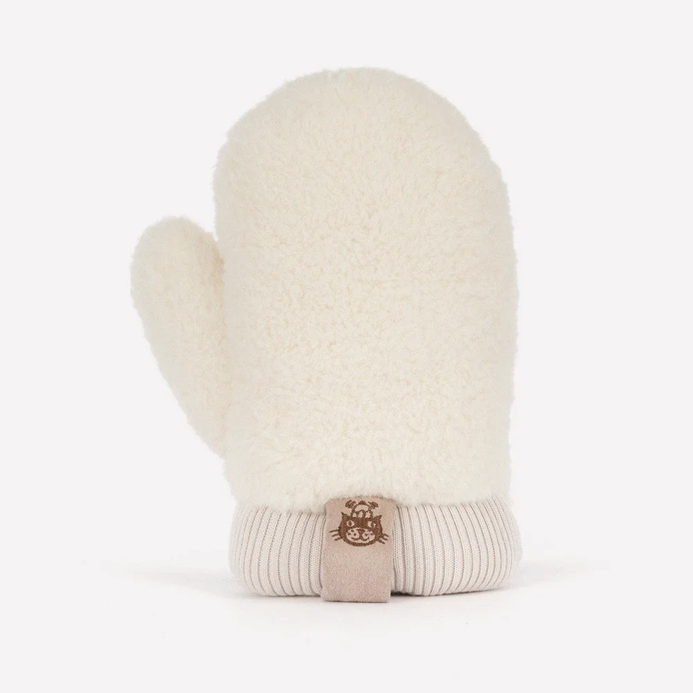 Amuseables Fitswell Mitten by Jellycat, Back View.