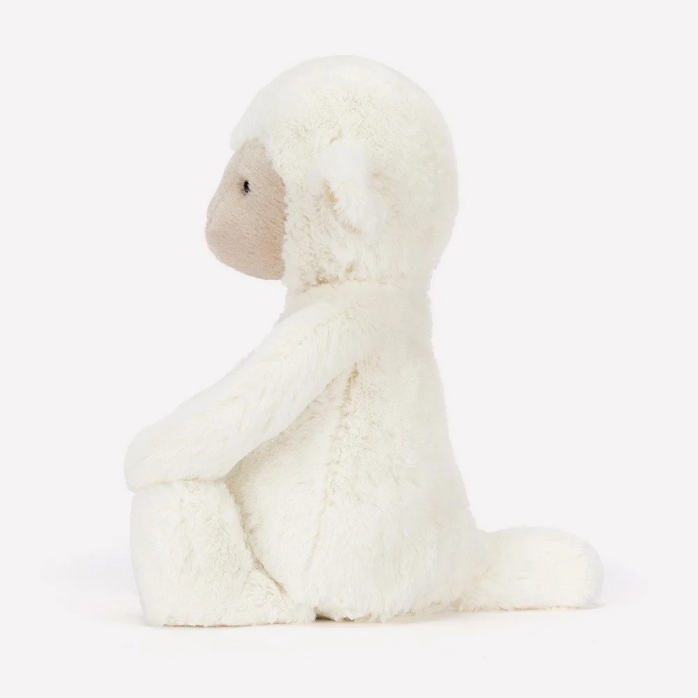Skipson Lamb by Jellycat, Side View.