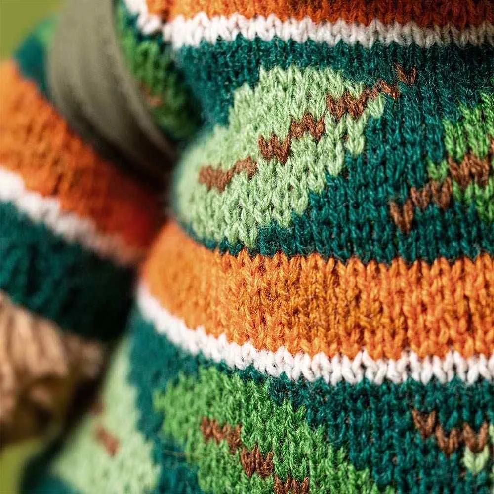 Bartholomew Bear Hiking Outfit by Jellycat, Detail View.