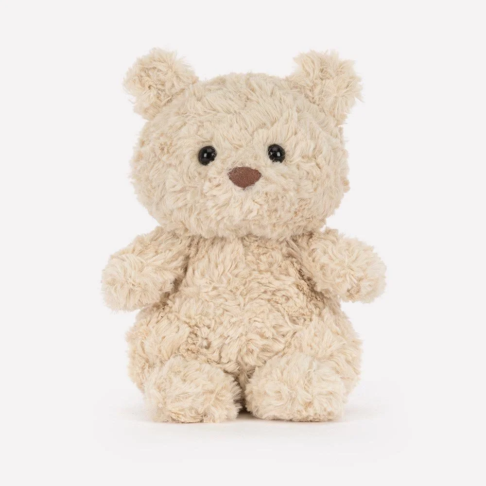 Bartholomew Bear Junior by Jellycat, Front View.