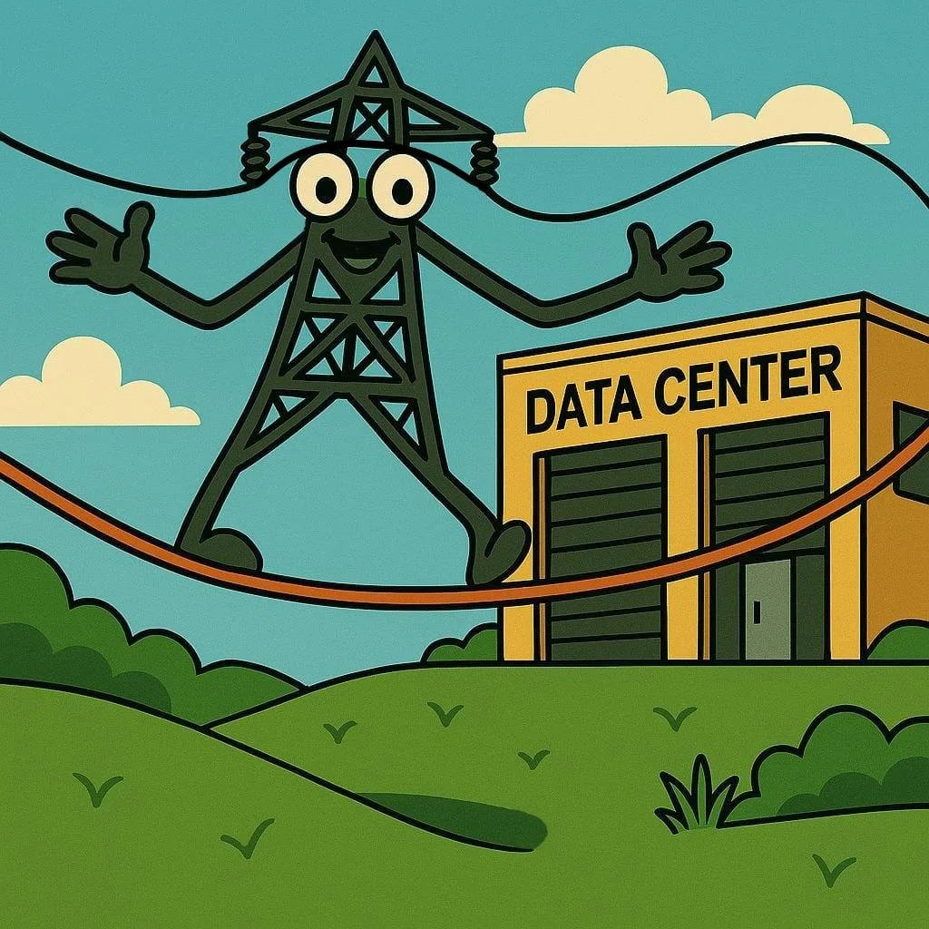 How to walk the electricity slackline