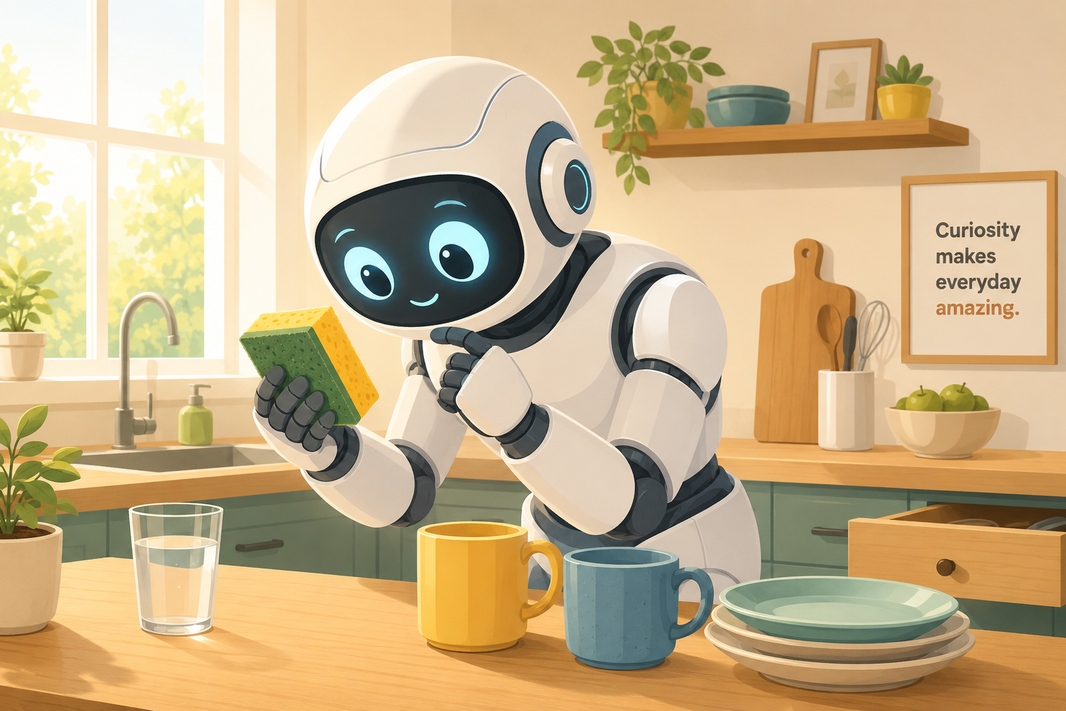 Teaching robots to be curious