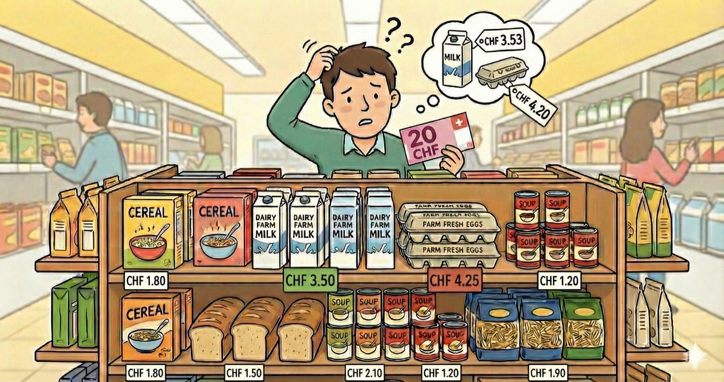 How to decide upon groceries daily