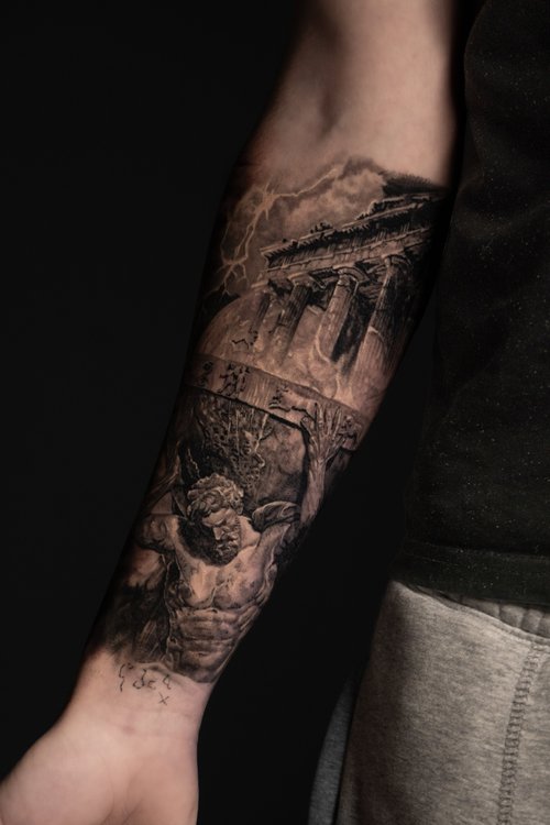 Sophie Goodson, resident tattoo artist in Hereford