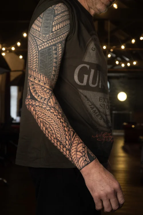 Polynesian tattoo by Mateusz