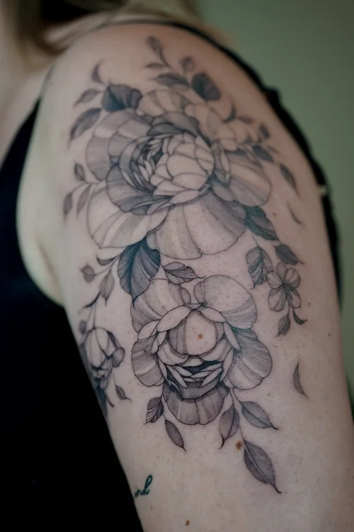Fineline tattoo by Raquel