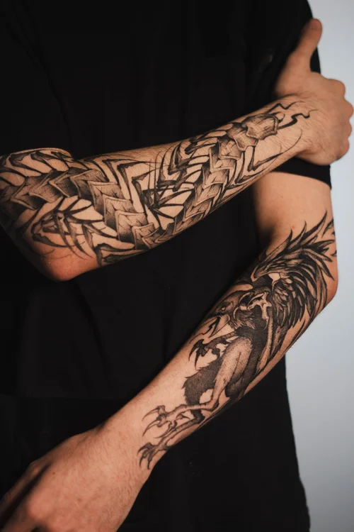 Mateusz Krygowski, resident tattoo artist in Hereford