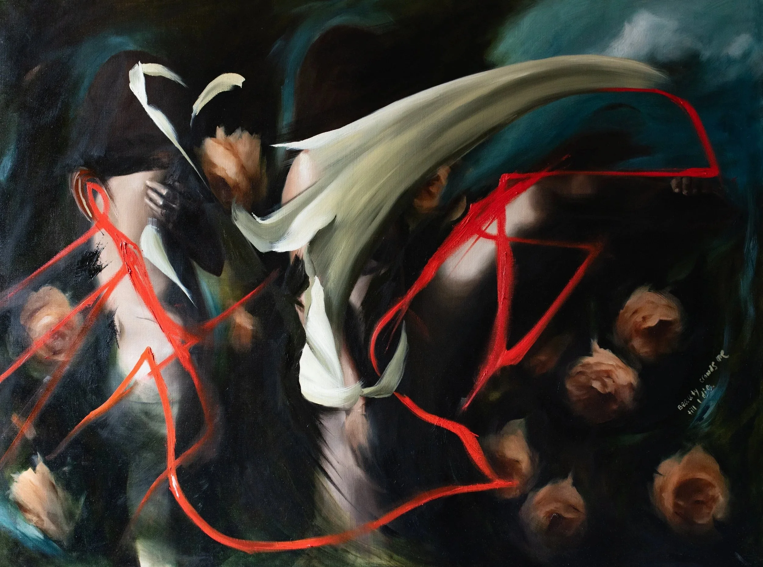 "Realm of Forms" 36" x 48" Oil on Linen. 2026