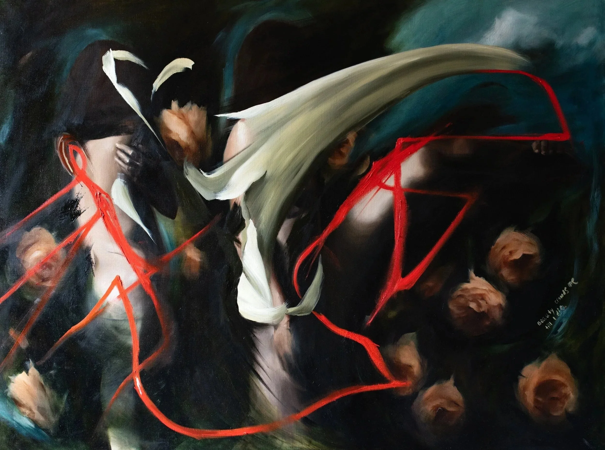 "Realm of Forms" 36" x 48" Oil on Linen. 2026