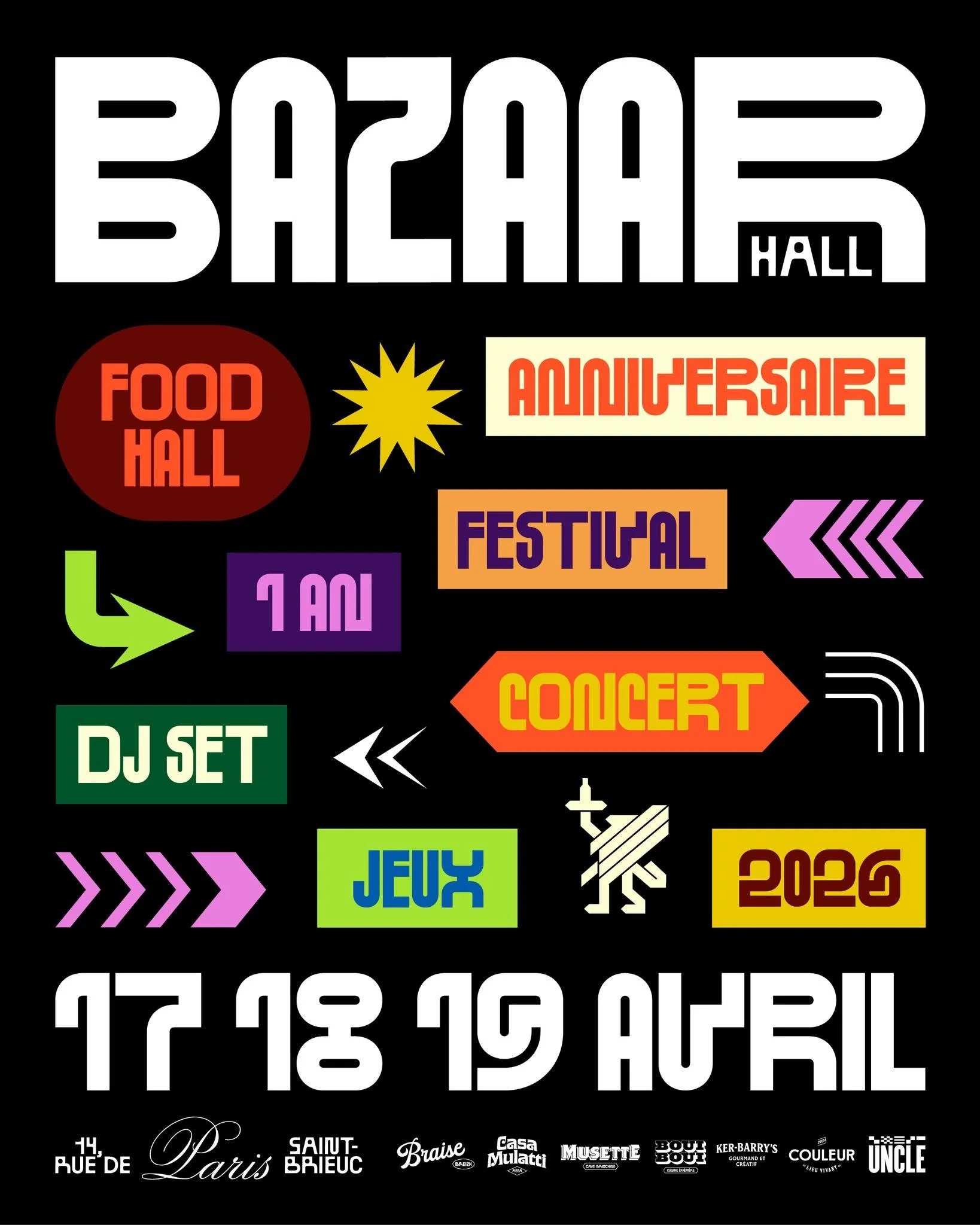 🎂 𝟏 𝐀𝐍 &mdash; 𝐎𝐧 𝐟&ecirc;𝐭𝐞 &ccedil;𝐚 𝐭𝐨𝐮𝐭 𝐥𝐞 𝐰𝐞𝐞𝐤-𝐞𝐧𝐝 !
On l&rsquo;a mijot&eacute; avec soin&hellip; voici la prog' de VOTRE week-end prochain 👇

📅  𝗩𝗲𝗻𝗱𝗿𝗲𝗱𝗶 𝟭𝟳 𝗮𝘃𝗿𝗶𝗹 - d&egrave;s 18h
🎧 𝐃𝐉 𝐒𝐄𝐓 
Activist