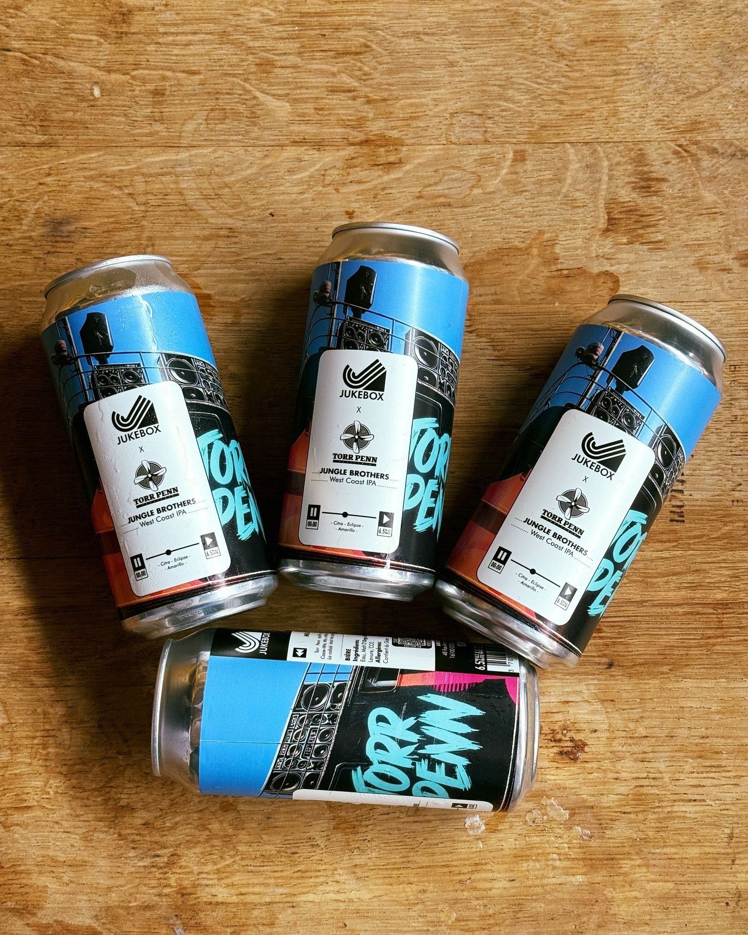 🍺 𝐂𝐨𝐮𝐩 𝐝𝐞 𝐜&oelig;𝐮𝐫 𝐂𝐫𝐚𝐟𝐭 𝐁𝐞𝐞𝐫

De la Brasserie Torr Penn, Jungle Brothers est une West Coast IPA bien nerveuse, brass&eacute;e avec en collaboration avec la brasserie JUKEBOX.
Cette bi&egrave;re taill&eacute;e pour les amateurs d