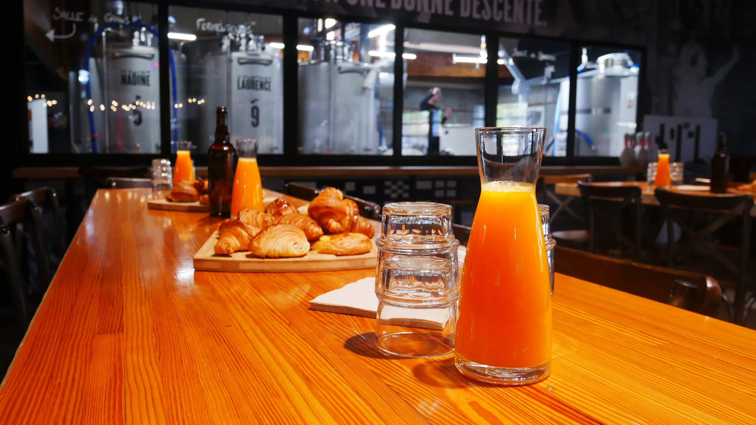 Buffet de petit-déjeuner au Bazaar Hall