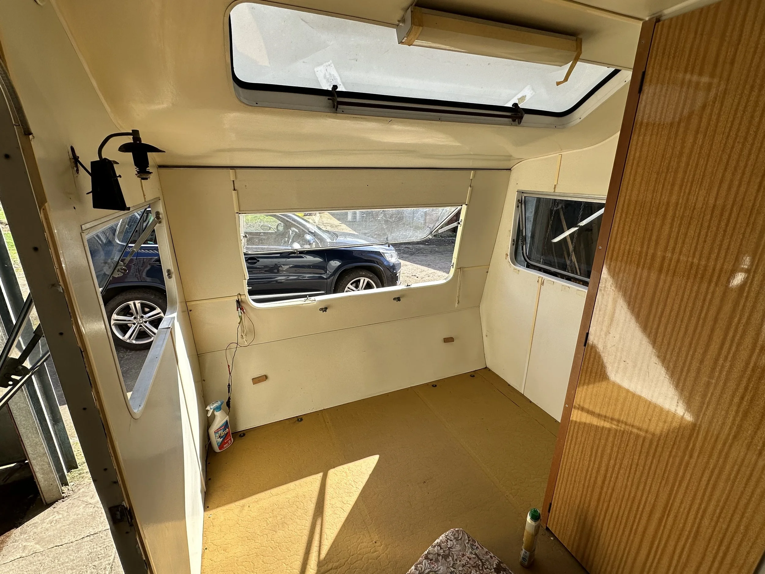 Vintage Caravan Interior Renovation