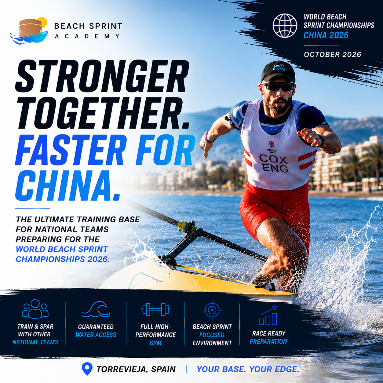 Stronger Together. Faster for China.