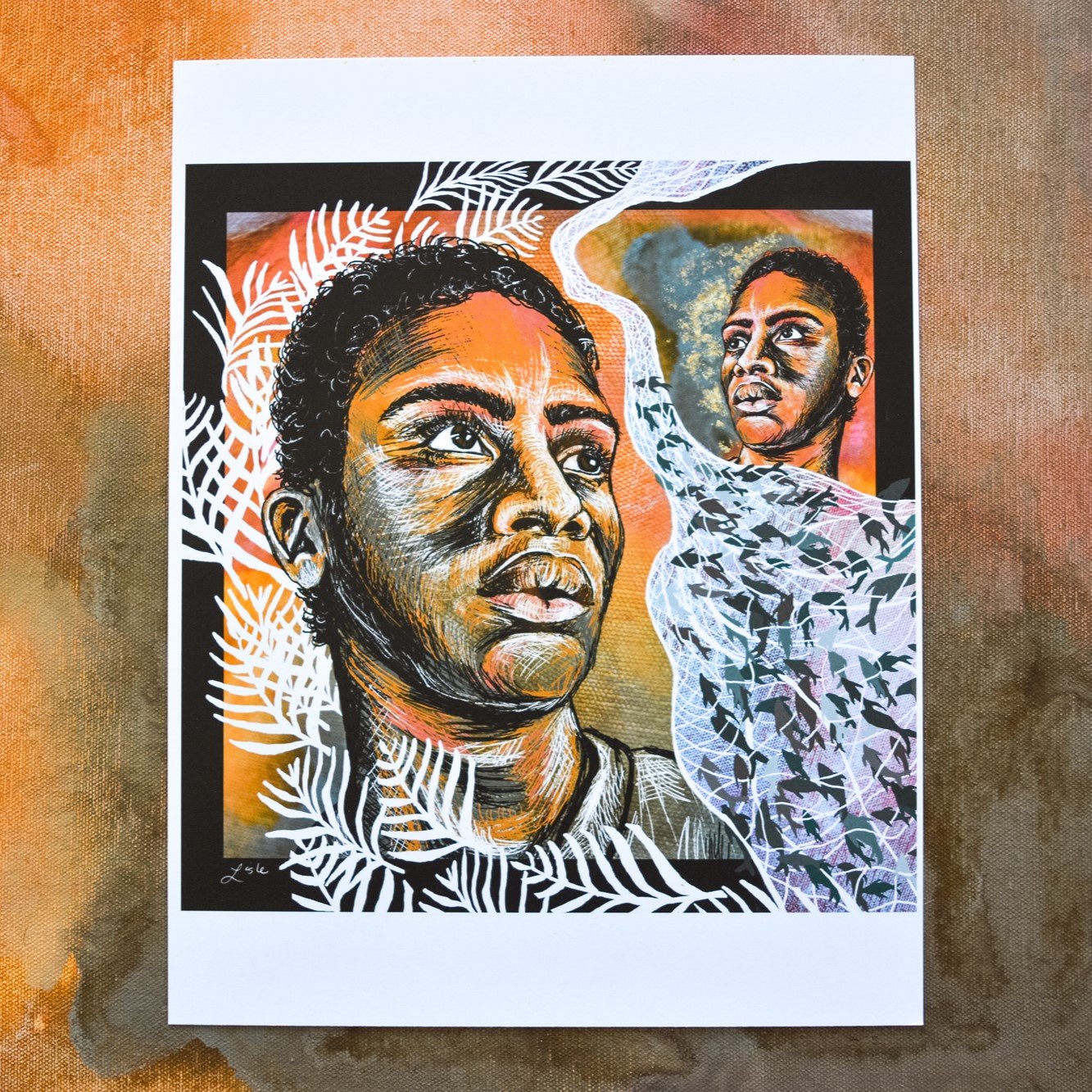 Then They Remembered by Lisle Gwynn Garrity
Inspired by John 12:12-16
Acrylic painting on canvas with digital drawing
PALM SUNDAY